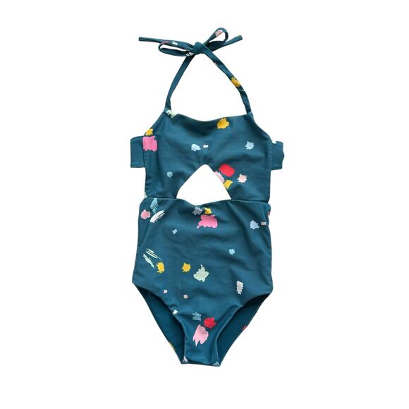 Olivia + Ocean Cut-Out Swimsuit Size 8 - Picture 1 of 4